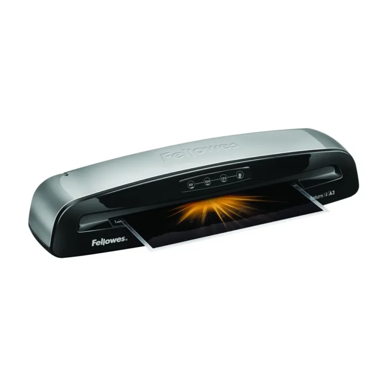 Fellowes Saturn 3i 5736001 A3 külm- ja kuumlaminaator, 32 cm lai, 300 mm/min, must/hõbe
