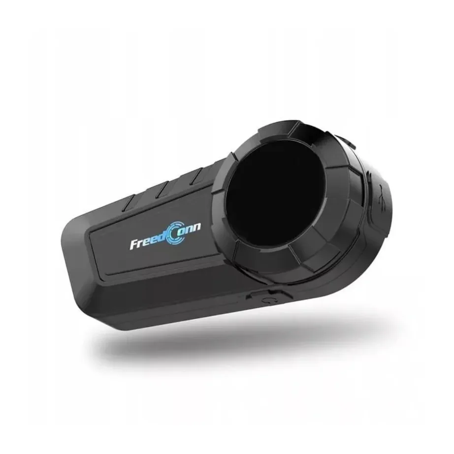 FreedConn KY-PRO SINGLE 1000 m Bluetooth 5.1 mootorratta interkom, must, 2 mikrofoni, FM-raadio, CE/RoHS – 2