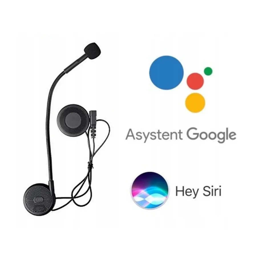 FreedConn L1M must Bluetooth 4.2+EDR mootorratta intercom peakomplekt, mikrofoniga ja mürasummutusega, 6 h kõneaeg, CE-sertifikaat – 5