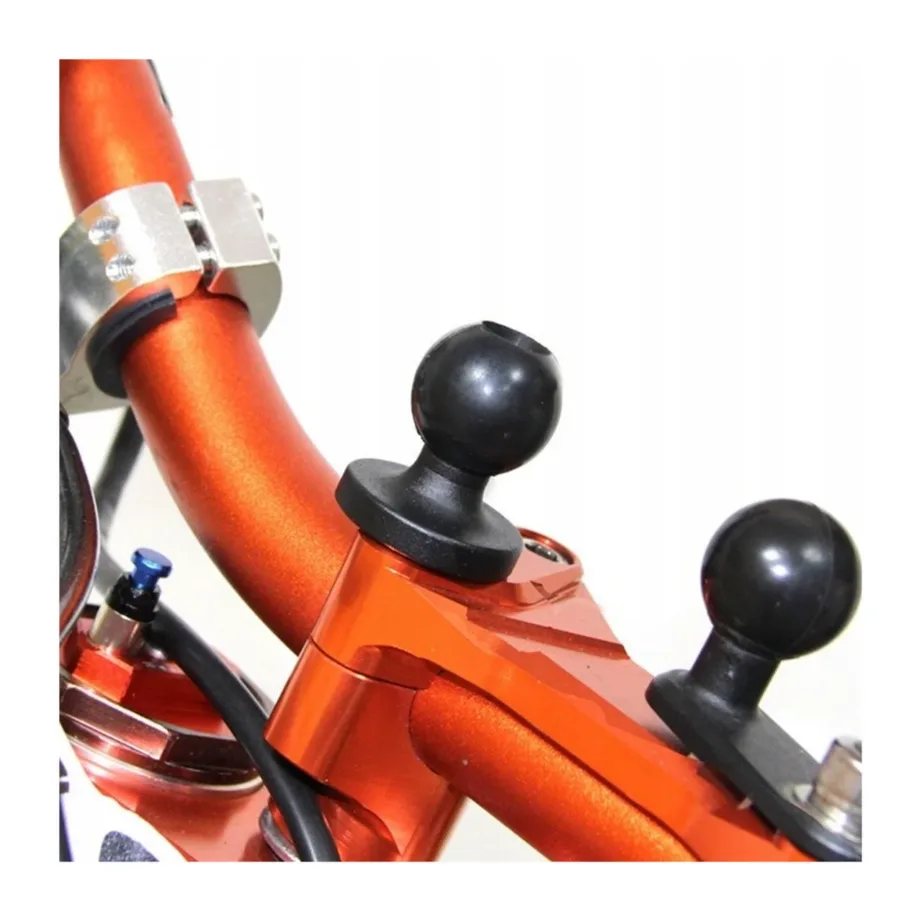 FreedConn MC7C + BM2R mustast metallist ja kummist mootorratta reguleeritav telefonihoidik USB-laadijaga, 3,5–6,9″ nutitelefonidele, raamikinnitus – 7