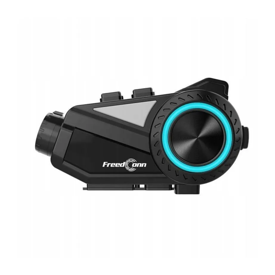 FreedConn R3 must IP65 2K kaameraga 6 kasutajaga mootorratta intercom, Bluetooth 5.0, 1000 m ulatus, 33 h kõneaeg – 3