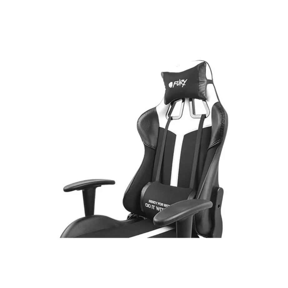 FURY Avenger XL NFF-1712 150 kg universaalne must/valge kunstnahast mänguritool, peatoe ja nimmetoega – 9