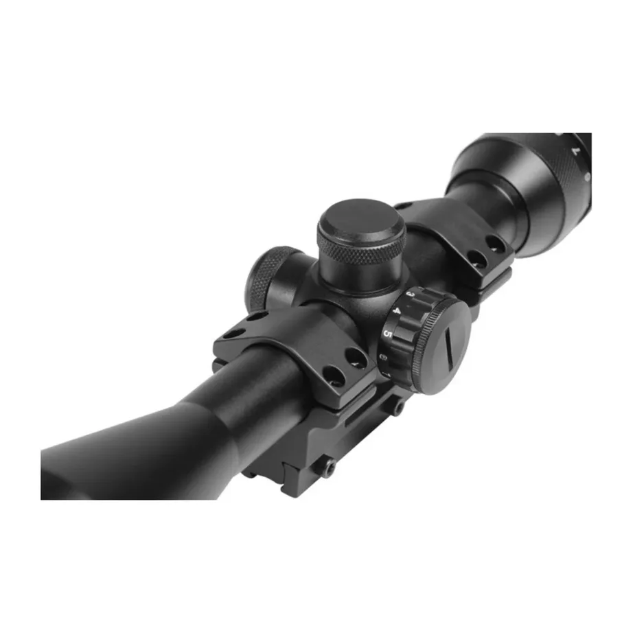 GAMO VE39X50IRWR 9x suurendusega 50 mm eesläätsega alumiiniumist must vaatetoru (372 mm, 25,4 mm okulaartoru), jahipidamiseks ja maastikuvaatluseks – 5