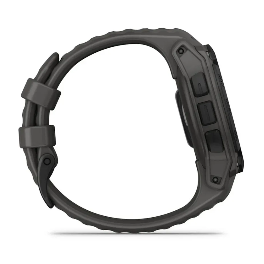Garmin Instinct E 40 mm must MIP ekraaniga GPS-nutikell, multispordi funktsioonid, pulsimonitor, 10 ATM veekindlus, silikoonrihm, 35 päeva aku – 7