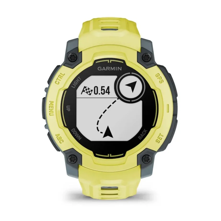 Garmin Instinct E 45 mm lime silikoonrihmaga vastupidav GPS-spordikell, 0,9-tolline MIP ekraan, 16 päeva aku, verehapniku ja aktiivsuse jälgimine, veekindel 10 ATM, mudel 010-02933-01 – 8