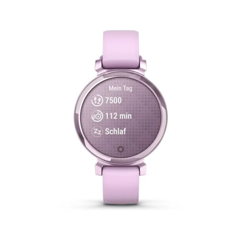 Garmin Lily 2 35,4 mm roosa/lilla silikoonrihmaga naiste puutetundlik nutikell, GPS, veekindel 5 ATM, 5-päevase akuga, aktiivsus- ja tervisenäitajate jälgimiseks, mudel 010-02839-01