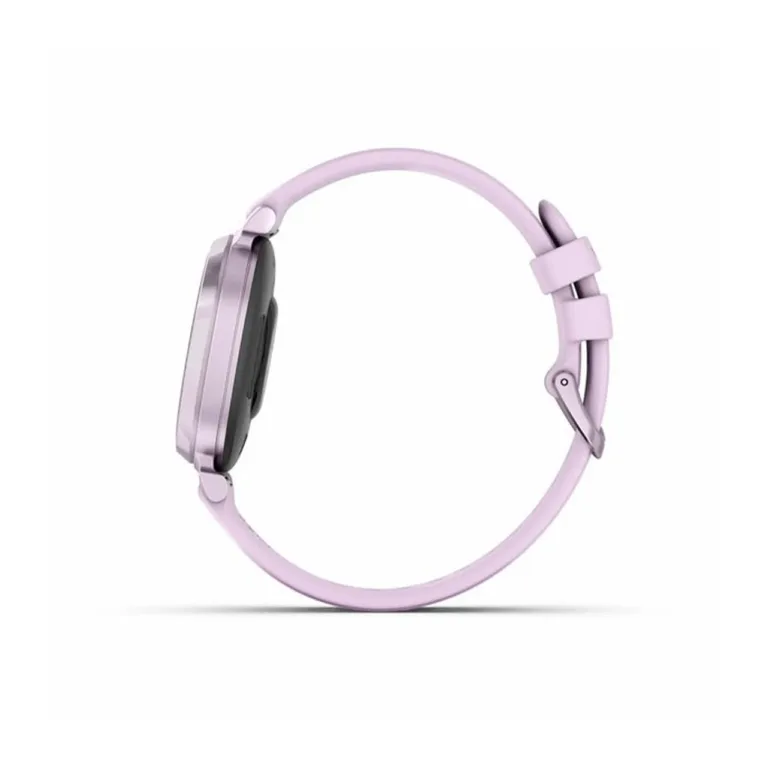 Garmin Lily 2 35,4 mm roosa/lilla silikoonrihmaga naiste puutetundlik nutikell, GPS, veekindel 5 ATM, 5-päevase akuga, aktiivsus- ja tervisenäitajate jälgimiseks, mudel 010-02839-01