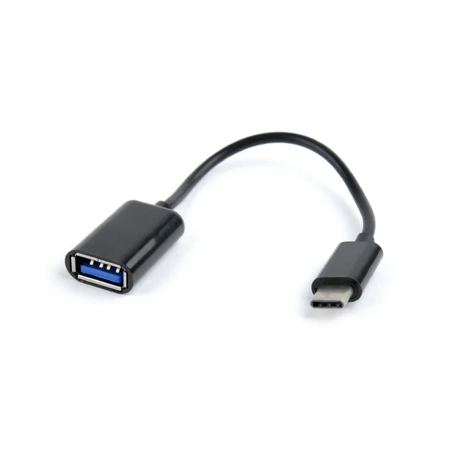 Gembird A-OTG-CMAF2-01 0,2 m must USB-C (isane) – USB-A (emane) OTG adapterkaabel