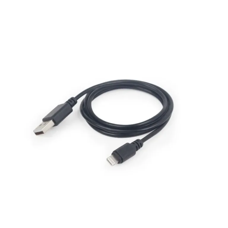 Gembird CC-USB2-AMLM-1M 1 m must USB-A – Micro-USB/Lightning laadimis- ja andmesidekaabel iPhone 5/6 jaoks