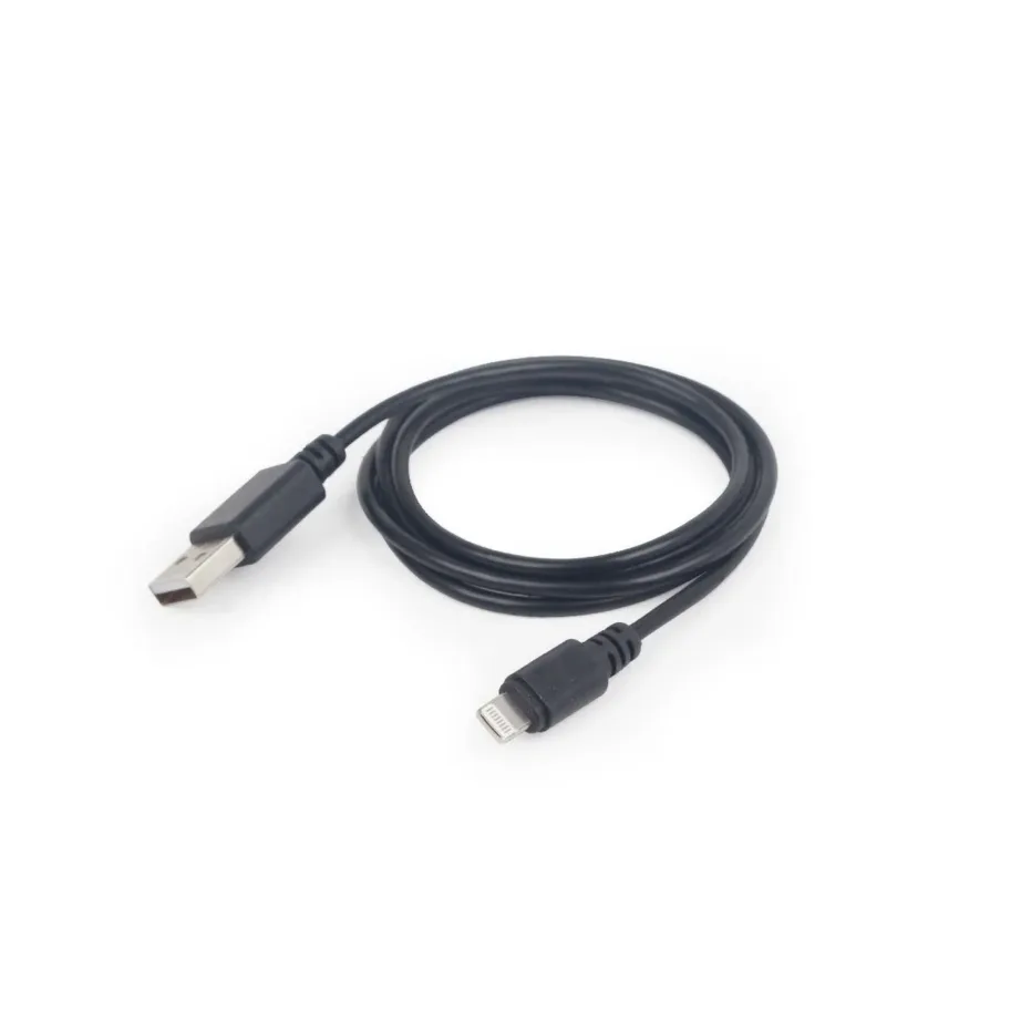 Gembird CC-USB2-AMLM-1M 1 m must USB-A – Micro-USB/Lightning laadimis- ja andmesidekaabel iPhone 5/6 jaoks – 4