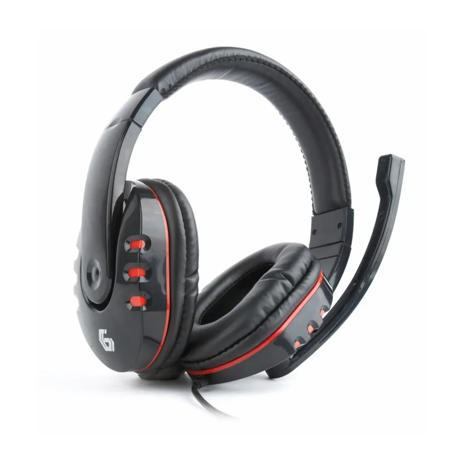 Gembird GHS-402 1,5 m juhtmega binauraalne mänguripeakomplekt mikrofoniga, must, 2 x 3,5 mm pistikut, mikrofoni vaigistusega – 2