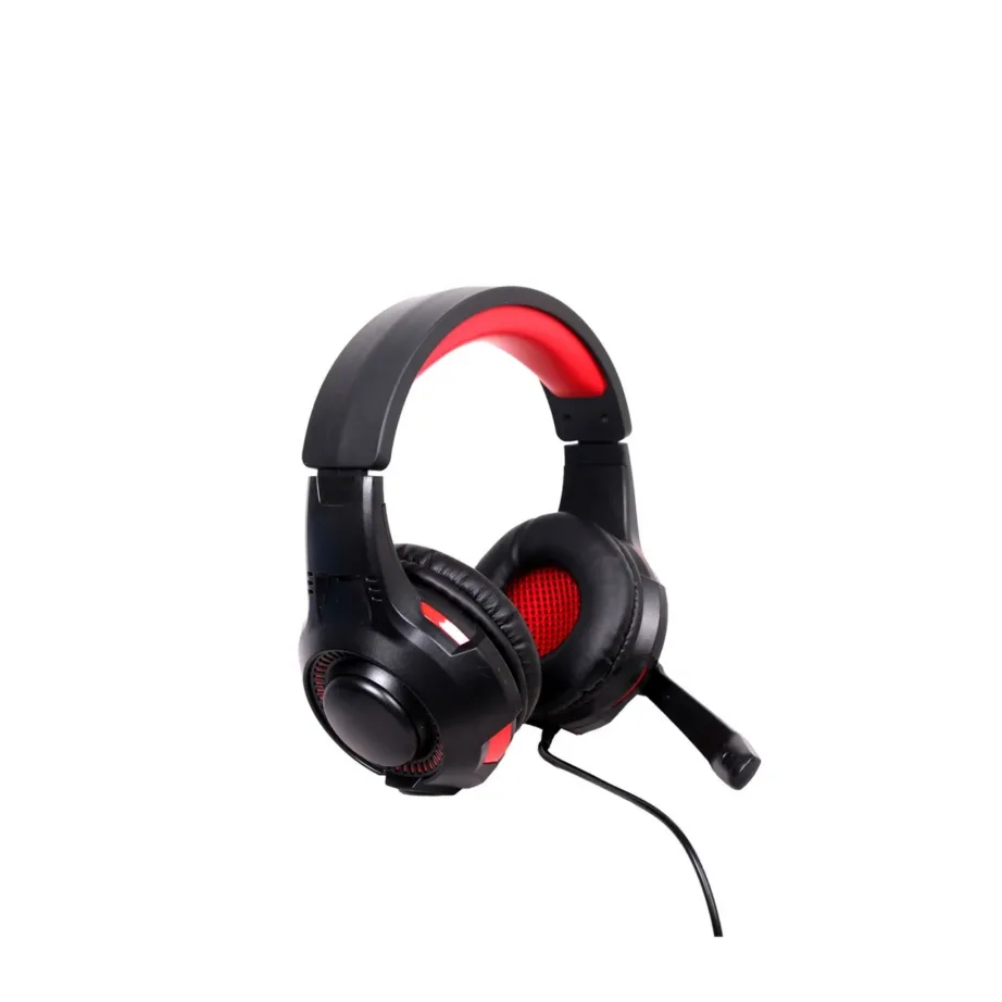 Gembird GHS-U-5.1-01 USB 2 m must/punane mänguri peapaelaga kõrvaklapid mikrofoniga Windowsile – 2