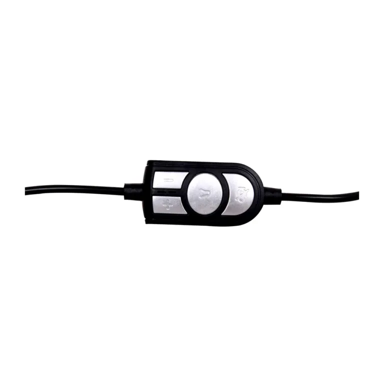 Gembird GHS-U-5.1-01 USB 2 m must/punane mänguri peapaelaga kõrvaklapid mikrofoniga Windowsile