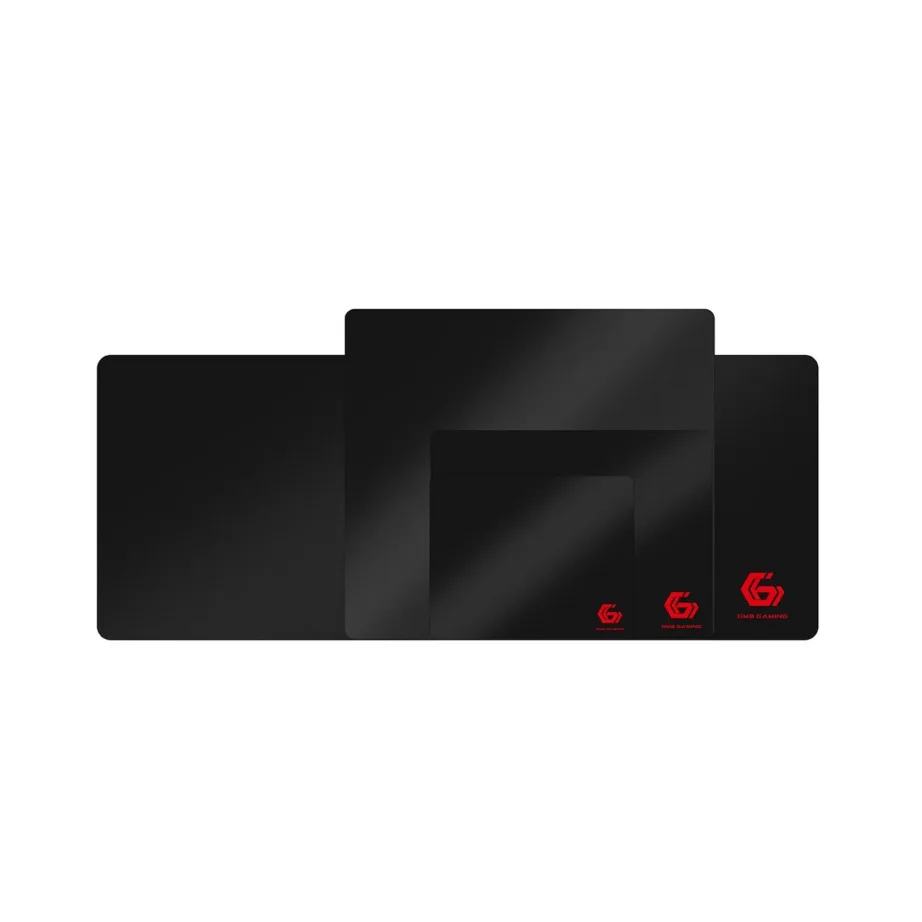 Gembird MP-GAME-L 450x400x3 mm must kangas-kummist mängurihiirematt libisemisvastase põhjaga – 7