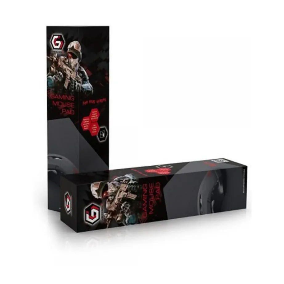 Gembird MP-GAME-XL 900x350x3 mm must libisemisvastase põhjaga mängurihiirematt – 3