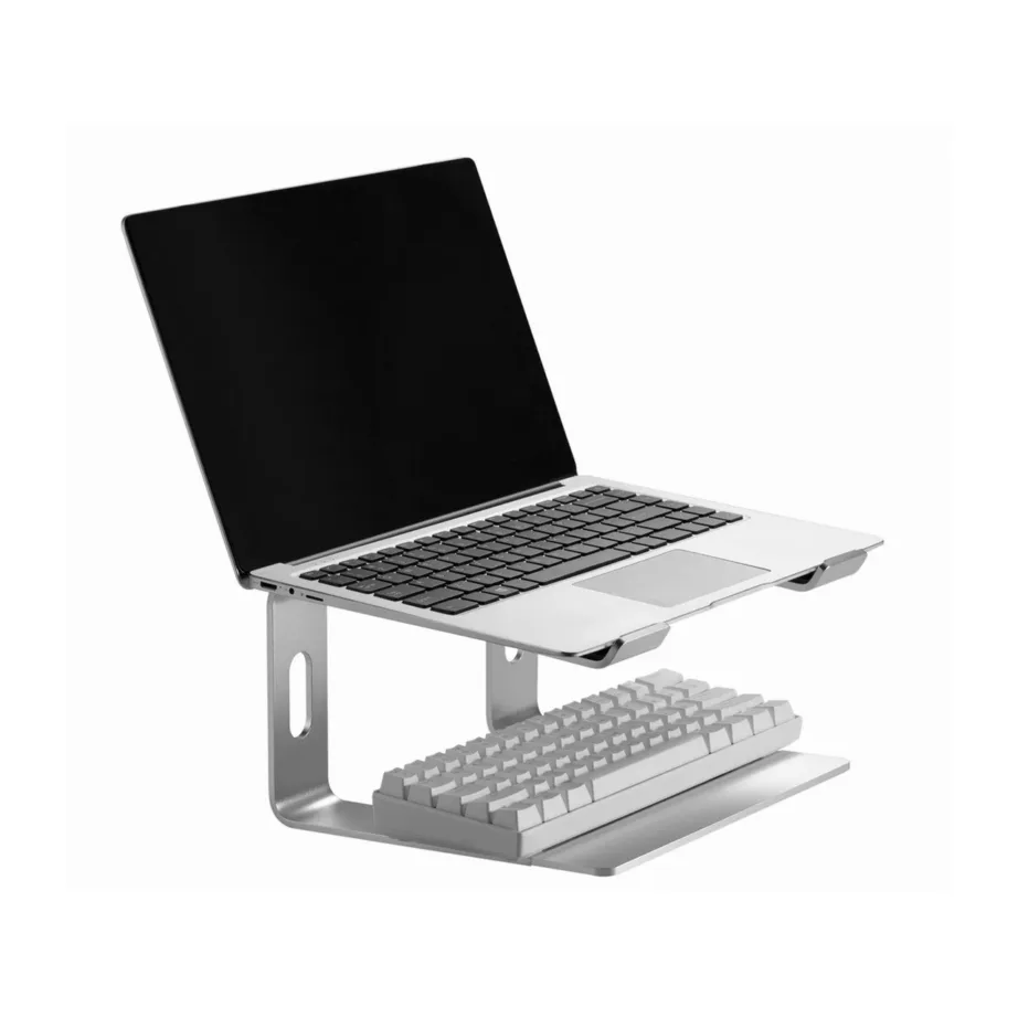 Gembird NBS-D1-01 alumiiniumist sülearvutialus 15,6” max 5 kg hõbedane – 16