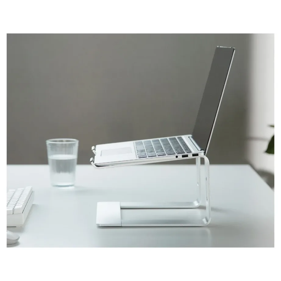 Gembird NBS-D1-01 alumiiniumist sülearvutialus 15,6” max 5 kg hõbedane – 7