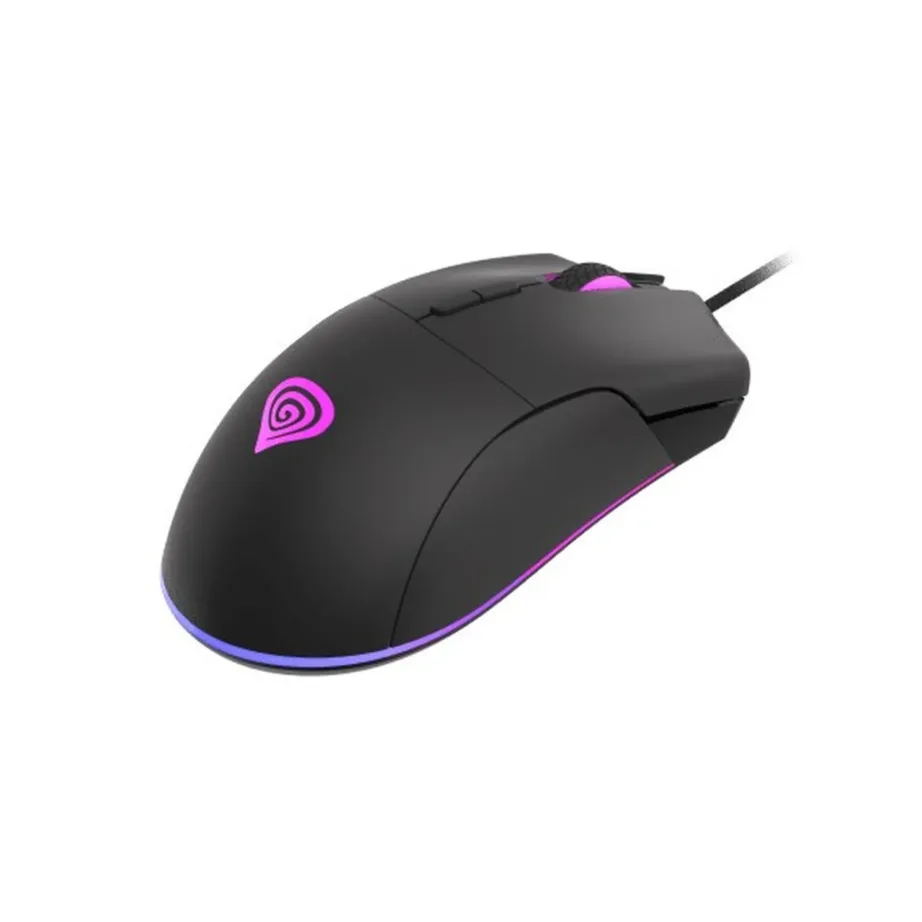 Genesis Krypton 290 NMG-1771 6400 DPI must RGB valgustusega paremakäeline optiline mängurihiir USB-ga – 5