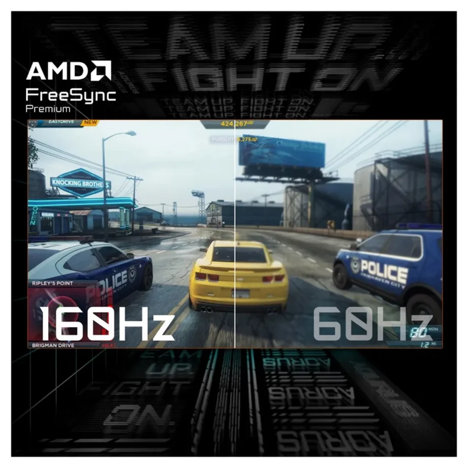 Gigabyte M27UA 27″ 4K UHD 160Hz 1 ms SS-IPS mängurimonitor HDR400, FreeSync Premium, HDMI 2.1, must – 4