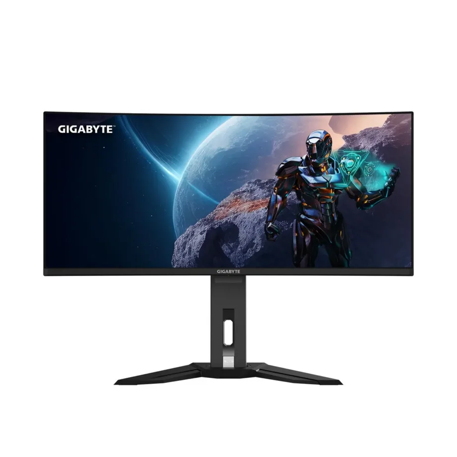 Gigabyte MO34WQC 34″ kumer OLED mängurimonitor, WQHD 3440×1440, 175 Hz, 0,03 ms, FreeSync Premium Pro, DisplayHDR True Black 400, KVM, must – 2