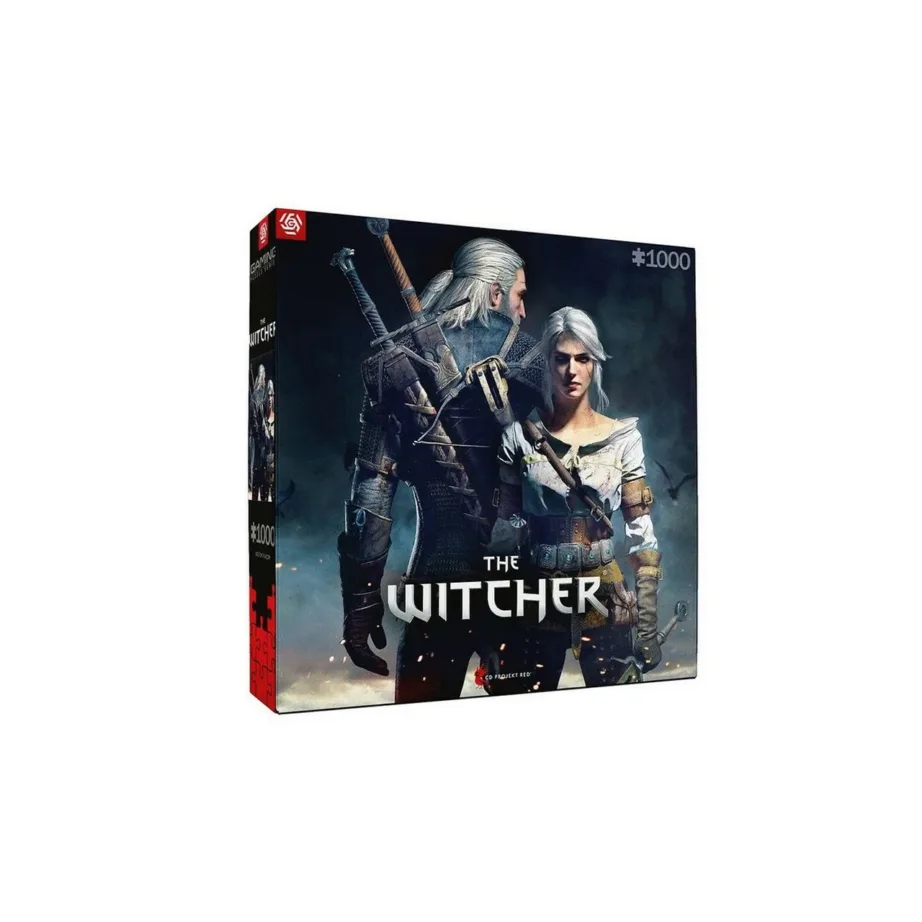 Good Loot The Witcher: Geralt & Ciri 1000-osaline pusle 68,3x48 cm täiskasvanutele