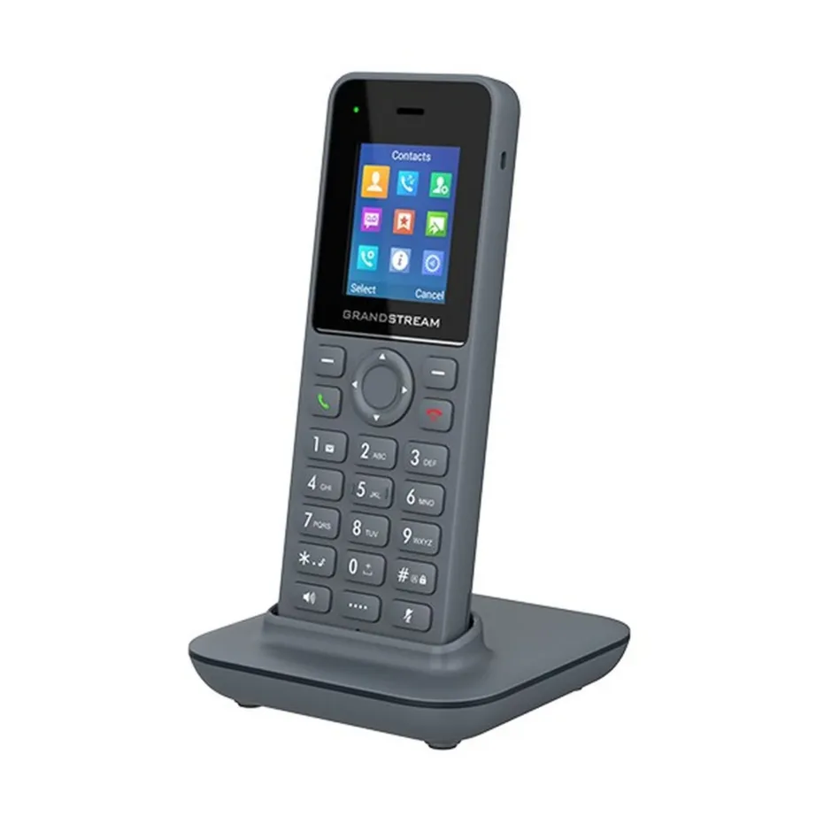 Grandstream DP725 hall juhtmevaba IP-telefon 20 liinile, TFT-ekraan, 400 m leviala – 4