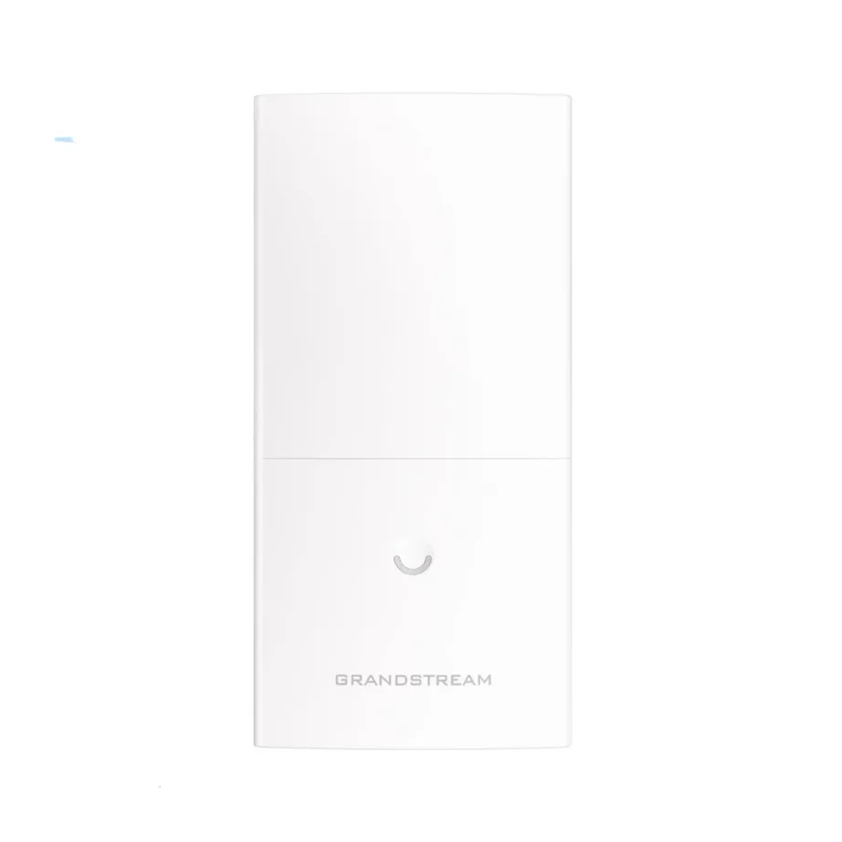 Grandstream GWN7600LR 867 Mbit/s välitingimuste WiFi pääsupunkt 300 m ulatusega, 2x Gigabit PoE, IP66, valge