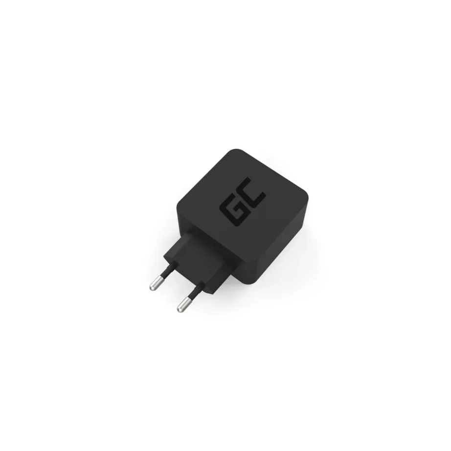 Green Cell CHAR07 18W USB-C PD 3.0 must seinalaadija, 1 port, 53x53x28 mm, universaalne – 3
