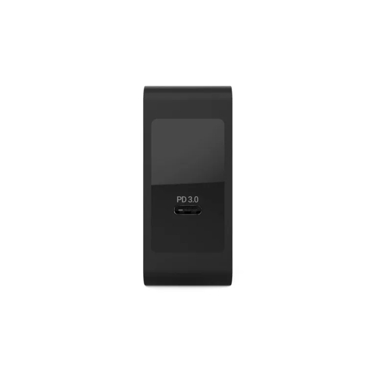 Green Cell CHAR09 60W USB-C PD 3.0 must seinalaadija, 1 USB-C port, 2 m kaabel, ühilduvus Apple/Samsung, ülekuumenemis- ja ülepinge kaitse