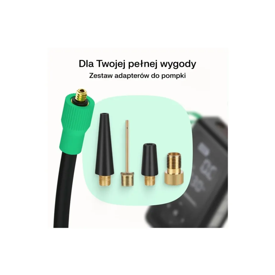 Green Cell CJSGC03 8000 mAh Li-Ion autokäivitaja ja akupank OLED-ekraani, taskulambi, USB-C/USB-A, 500 A, must/heleroheline – 13