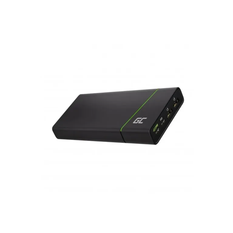 Green Cell PowerPlay Ultra PBGC04 26800 mAh 128W grafiit akupank 2×USB-C, 2×USB-A, kiirlaadimise ja kaitsefunktsioonidega