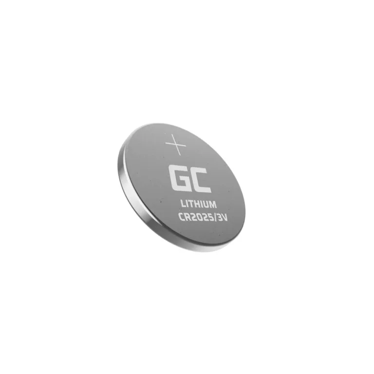 Green Cell XCR04 CR2025 3V 160mAh hõbedane liitiumnööpelement, 10 tk blisterpakendis