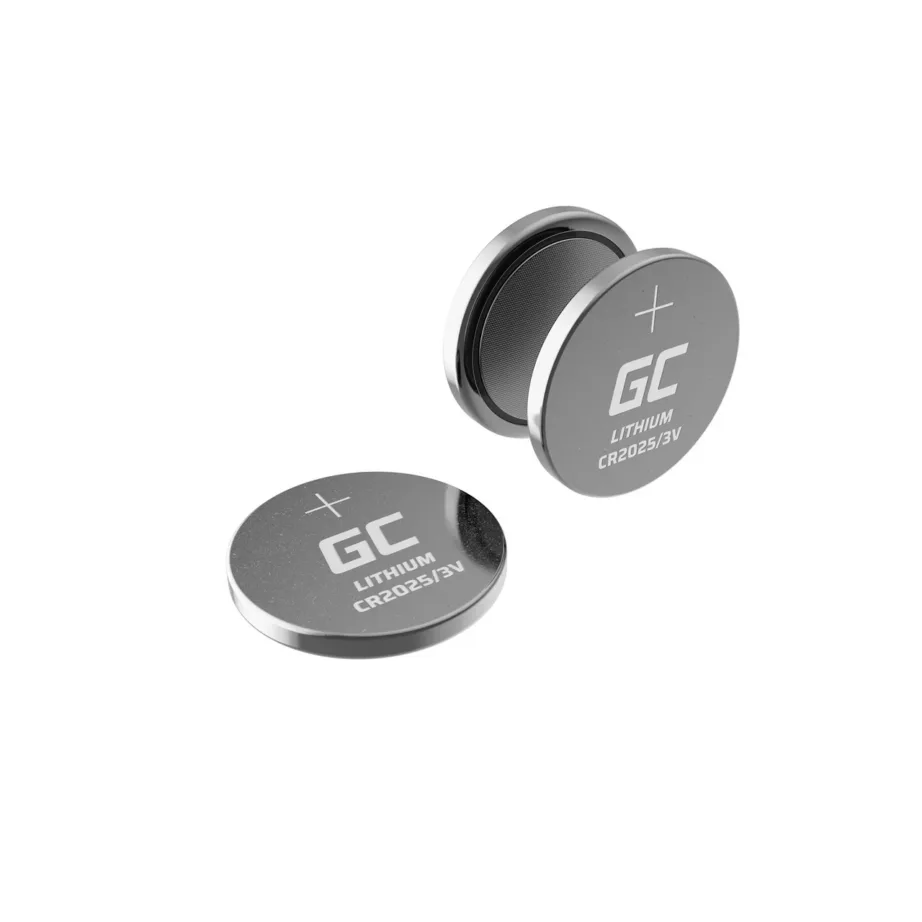 Green Cell XCR04 CR2025 3V 160mAh hõbedane liitiumnööpelement, 10 tk blisterpakendis – 4