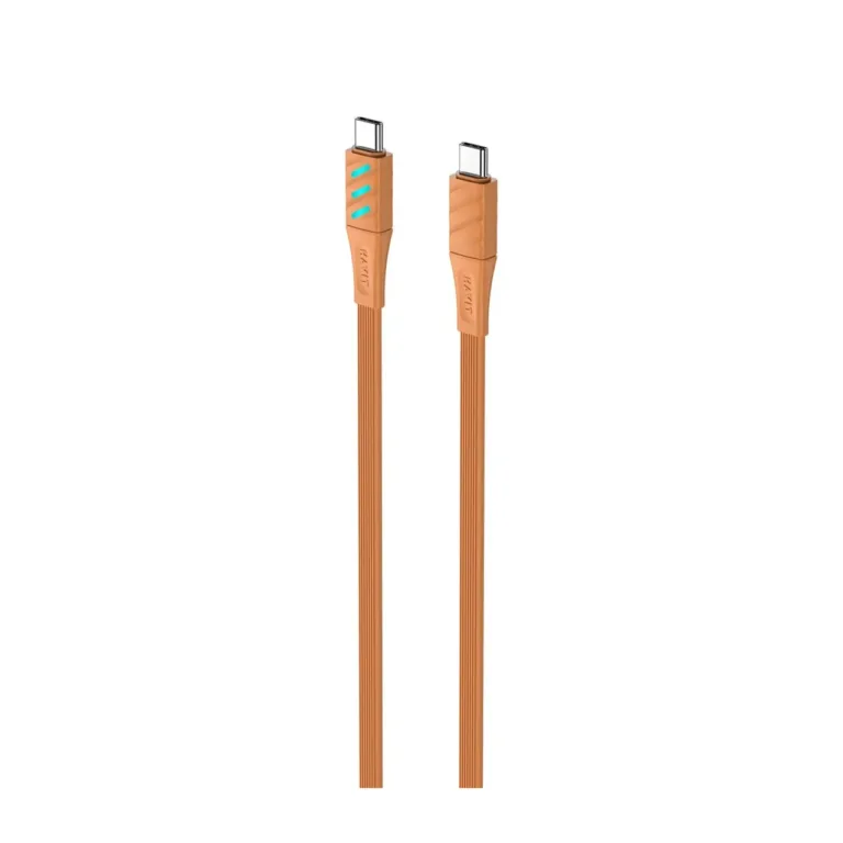 Havit CB6254 1 m oranž USB-C–USB-C 60 W Power Delivery laadimiskaabel