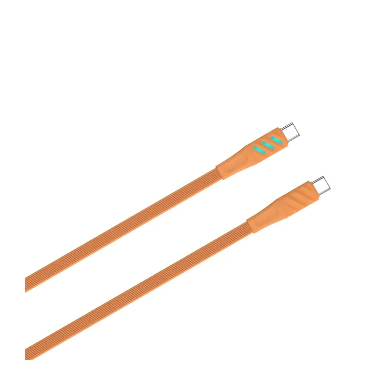 Havit CB6254 1 m oranž USB-C–USB-C 60 W Power Delivery laadimiskaabel
