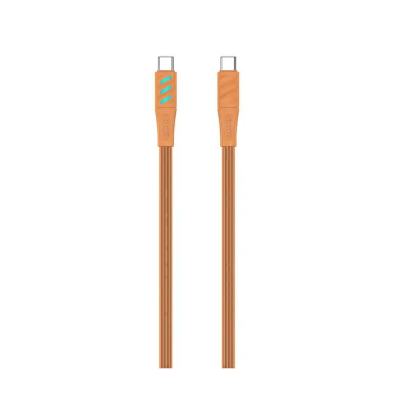 Havit CB6254 1 m oranž USB-C–USB-C 60 W Power Delivery laadimiskaabel