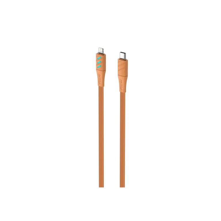 Havit CB6255 1 m oranž USB-C–Lightning laadimiskaabel Power Delivery toega