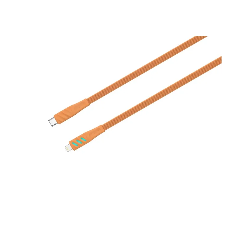 Havit CB6255 1 m oranž USB-C–Lightning laadimiskaabel Power Delivery toega