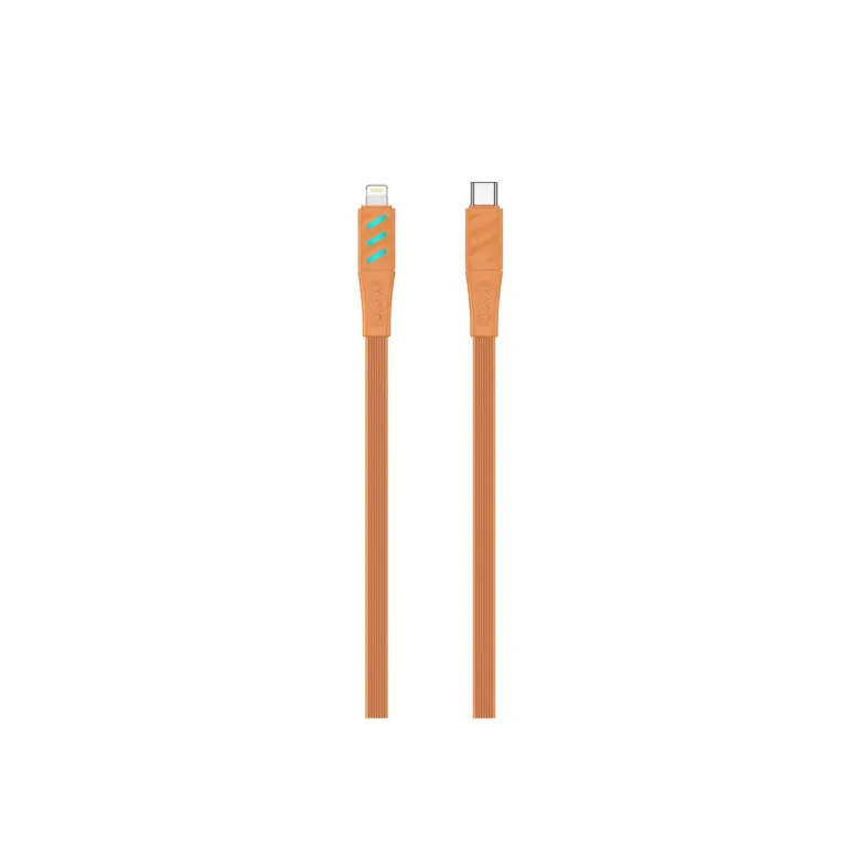 Havit CB6255 1 m oranž USB-C–Lightning laadimiskaabel Power Delivery toega