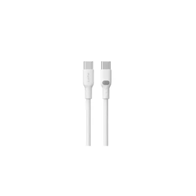 Havit CB6280 1 m valge USB Type-C to USB Type-C 100W Power Delivery kaabel