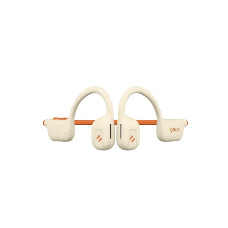 Havit E510BT Freego1 Air 22g beež juhtmevaba avatud binauraalne õhujuhtivusega Bluetooth 5.3 kõrvaklapid muusika ja kõnede jaoks, 12h aku, USB-C