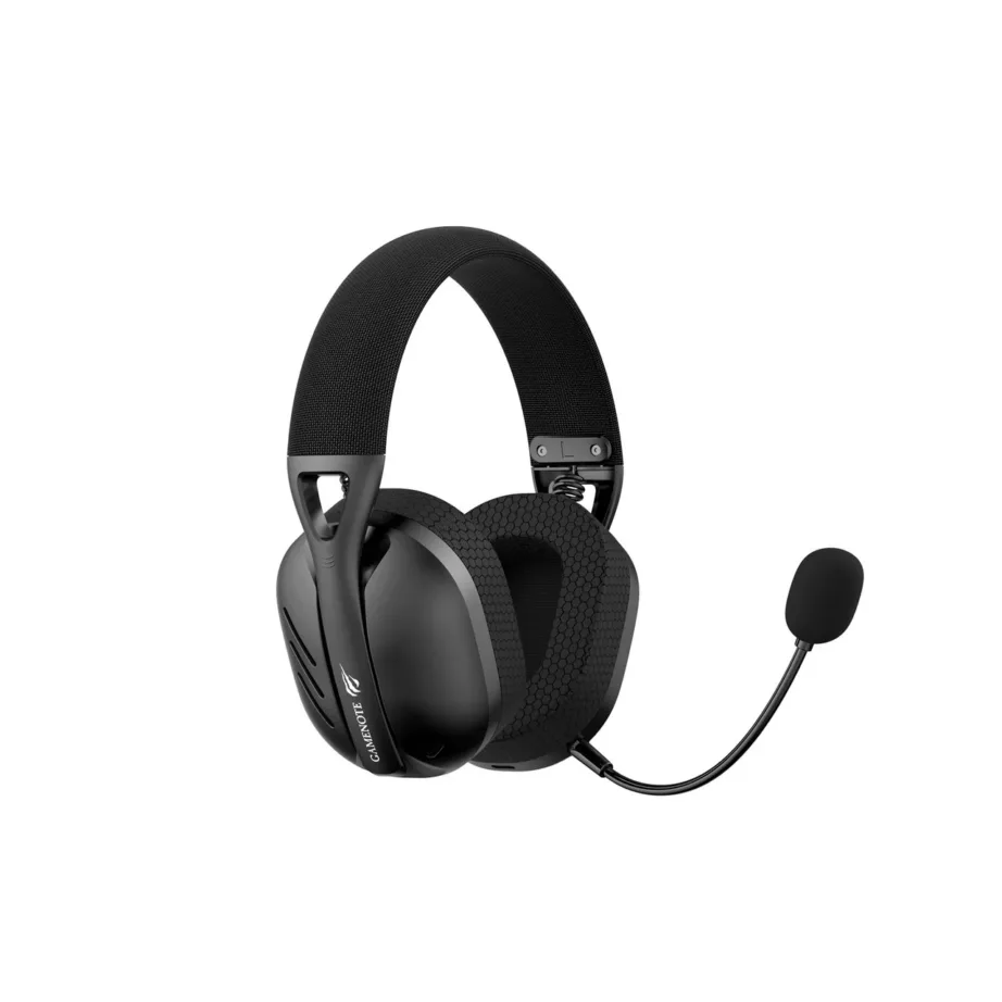 Havit Fuxi-H3 must juhtmevaba ja juhtmega mänguri peakomplekt, 40 mm, boom-mikrofon, 23 h aku – 3