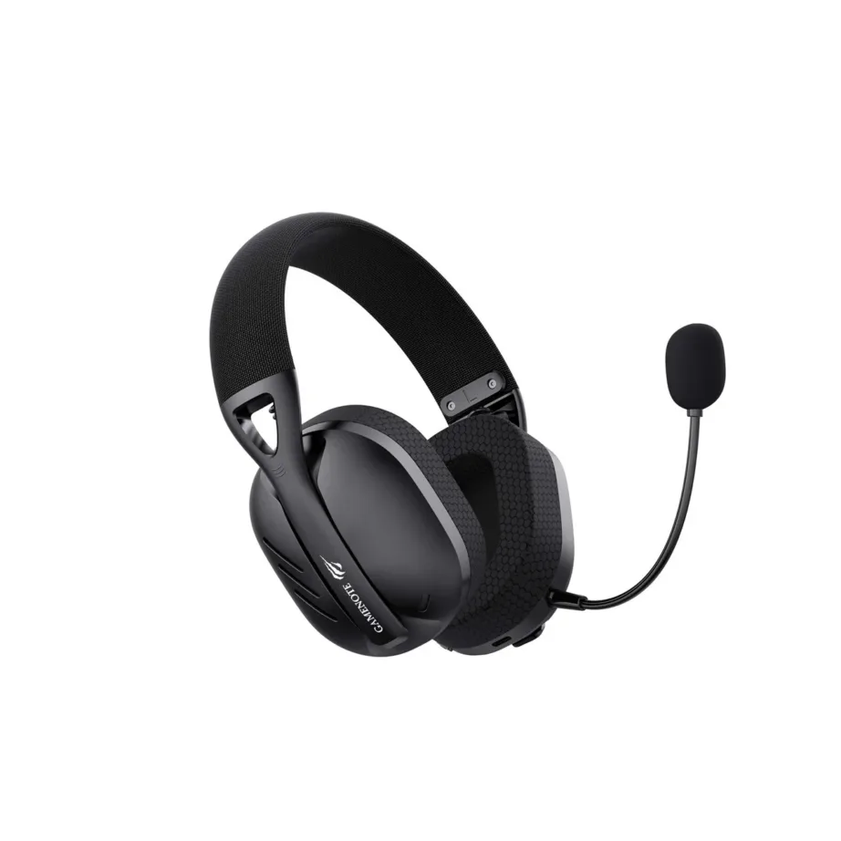 Havit Fuxi-H3 must juhtmevaba ja juhtmega mänguri peakomplekt, 40 mm, boom-mikrofon, 23 h aku – 5