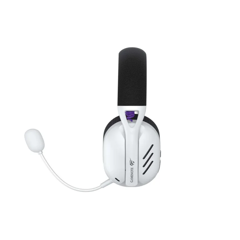 Havit Fuxi-H3 valged/mustad mängurikõrvaklapid 2.4GHz/BT/USB-C, 40mm draiverid, boom-mikrofon