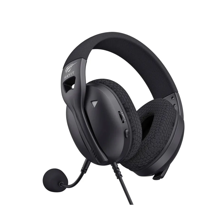 Havit Fuxi-H5dblack juhtmega mänguripeakomplekt 3,5 mm, must, ülepea, 2,1 m kaabel, PS4/PS5/Xbox ühilduv – 5