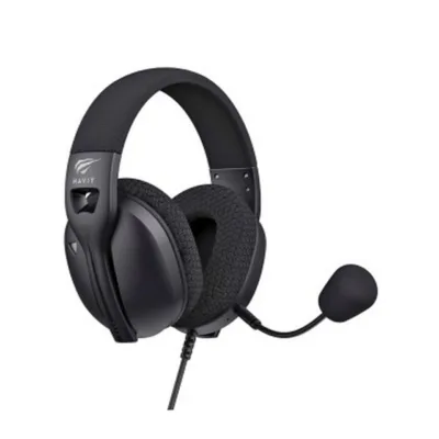 Havit Fuxi-H5dblack juhtmega mänguripeakomplekt 3,5 mm, must, ülepea, 2,1 m kaabel, PS4/PS5/Xbox ühilduv