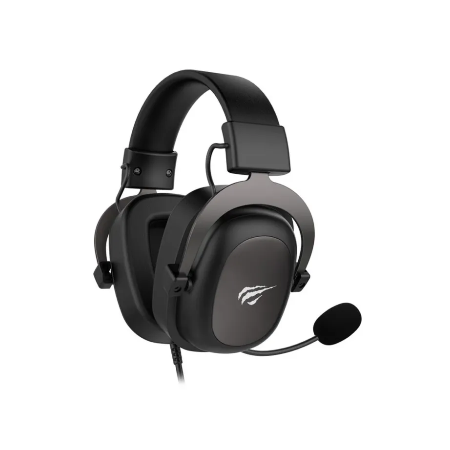 Havit H2002d 3,5 mm juhtmega must binauraalne mänguripeakomplekt eemaldatava mikrofoniga, 53 mm draiver, peavõruga – 2