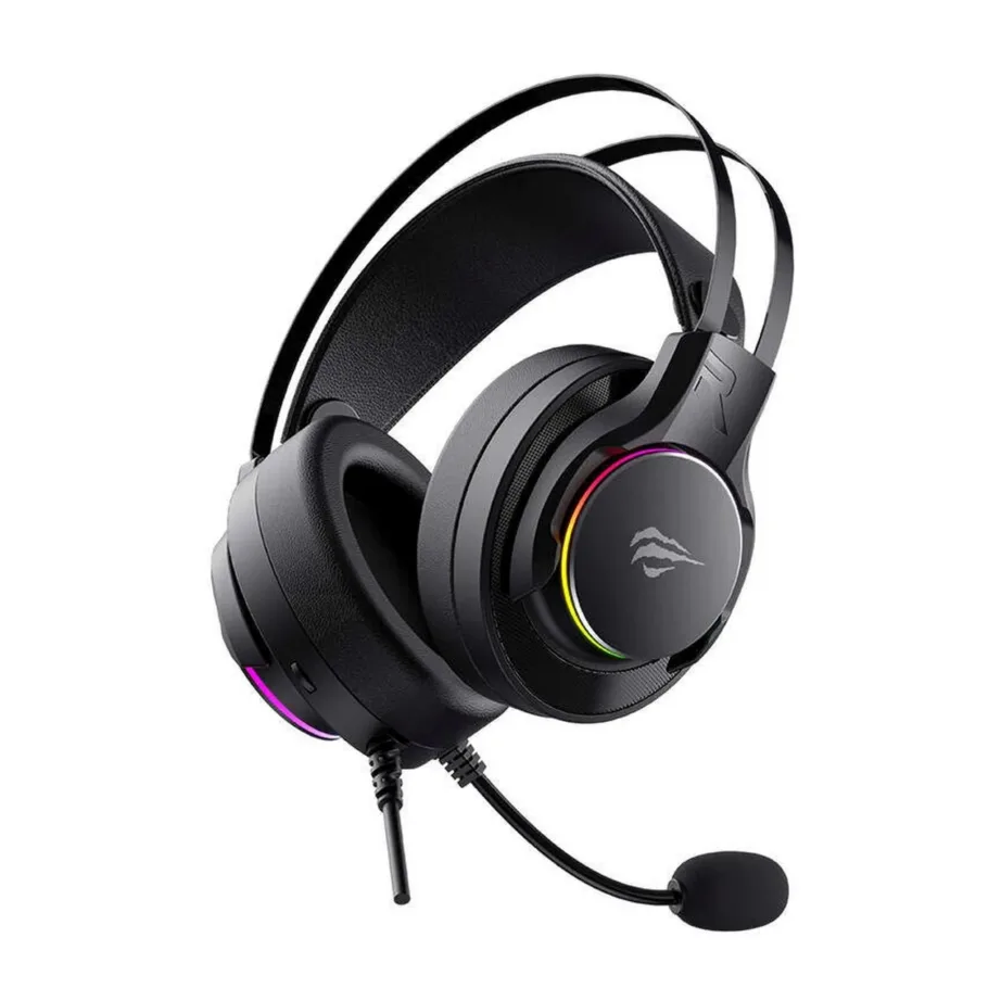 Havit H2007U 5 cm draiveritega mustad juhtmega mängurikõrvaklapid, peavõruga, 2,1 m kaabel – 6