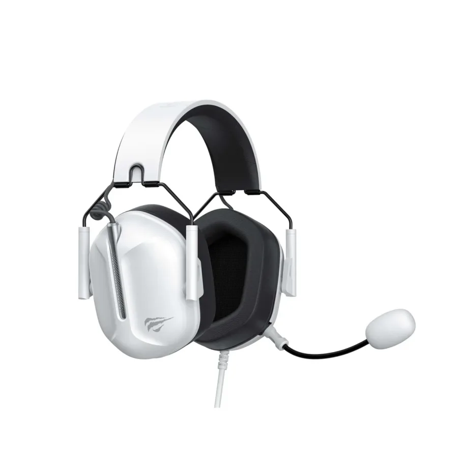 Havit H2033D must/valge juhtmega ja juhtmevaba in-ear mänguri peakomplekt mikrofoniga – 5