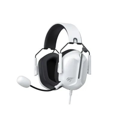 Havit H2033D must/valge juhtmega ja juhtmevaba in-ear mänguri peakomplekt mikrofoniga